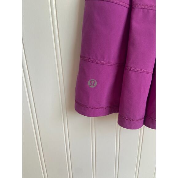 LULULEMON Pace Rival Skort Skirt Womens Size 6 Regular Purple/Fuchsia, Tennis - Picture 8 of 9